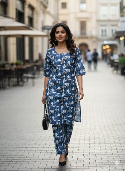 Paper Printed 2 Pic Set