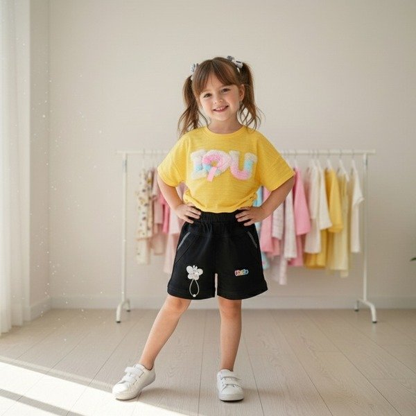 SMALL GIRL LOV  T-SHIRT PANT