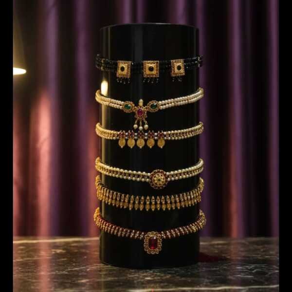 Small Moti  Choker Necklace 001